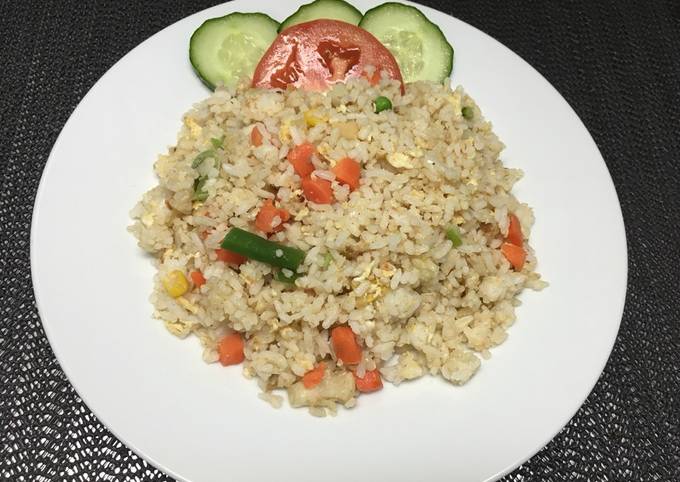 Nasi goreng sayuran ala Chef Turnip