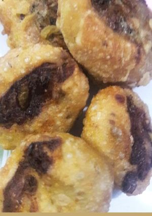 A picture of Pin wheels samosa.
