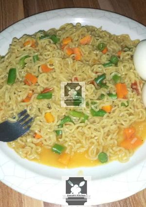 A picture of Vegetable noodle.