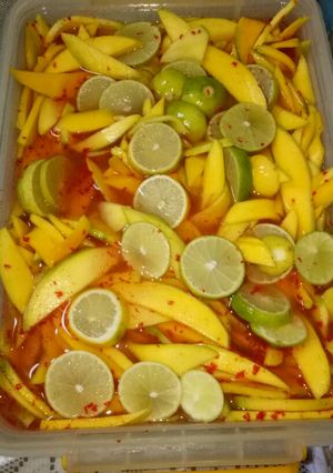 Foto resep Asinan mangga musiman