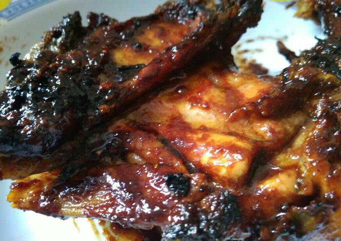 Ayam bakar Asam manis