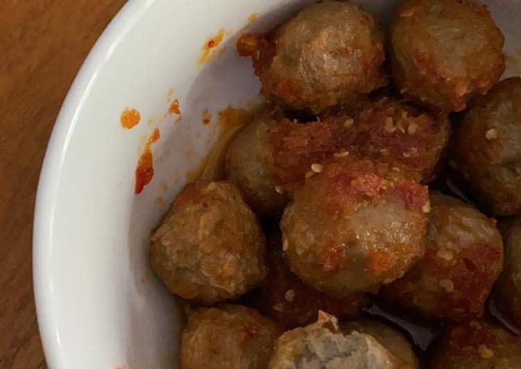 Bakso Goreng Sambel