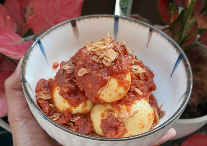 Cara membuat Telor Bumbu Bali Cara membuat Telor Bumbu Bali