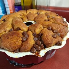 A picture of Peanut Butter & Chocolate Monkey Bread.