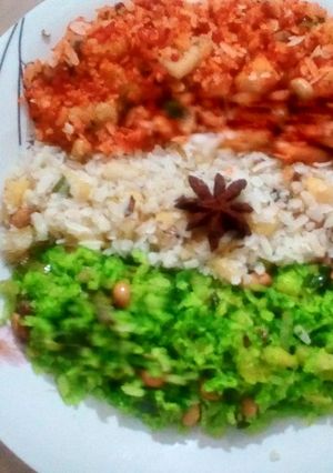 तिरंगा पोहा (tiranga poha recipe in Hindi) रेसिपी मुख्य फोटो