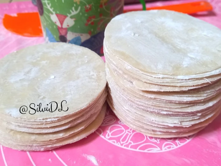 Cara Gampang Menyiapkan Resep Kulit Dimsum/ Siomay/ Gyoza/ Pangsit Homemad yang Bisa Manjain Lidah Anti Ribet, Uenak Banget
