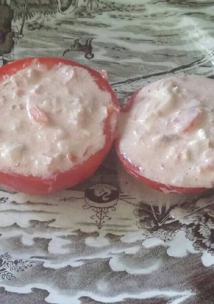 Una foto de Tomates rellenos
