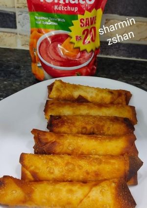 A picture of Spring rolls.
