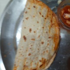 A picture of Leftover Mayo chapati.