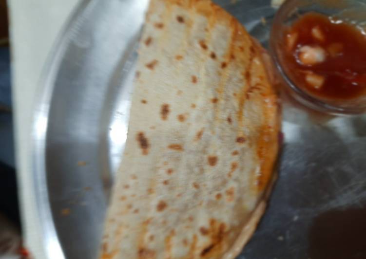 Leftover Mayo chapati