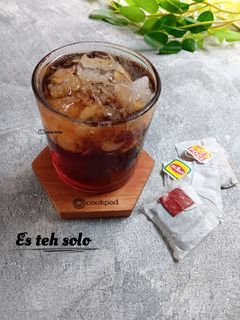 Foto resep Es teh solo