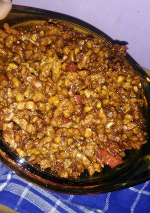 Foto resep Kering tempe asam manis simple
