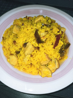 Una foto de Arroz con pollo