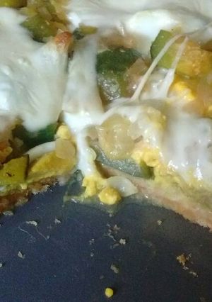 Una foto de Tarta de zapallitos