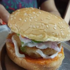 Spicy burger A picture of Spicy burger.