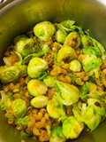 Brussels Sprouts with Pasta. One-Pot Pasta