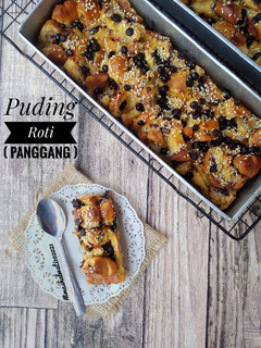 Foto resep Puding Roti (Panggang)