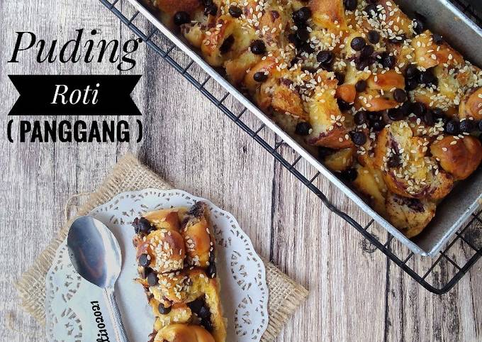 Cara Gampang Membuat Puding Roti (Panggang), Menggugah Selera