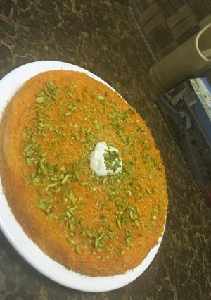 صورة لوصفة الكنافة