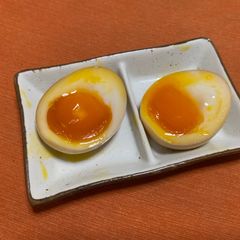 A picture of Simple Hanjuku Egg Recipeʕ·͡ᴥ·ʔ.