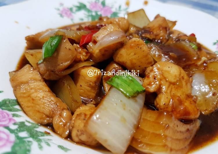 Spicy chicken kungpao (ayam kungpao)