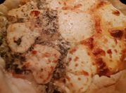 Una foto de tarta de roquefort