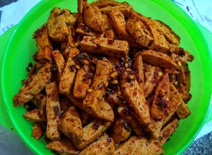 Foto resep #Basreng pedas rasa kencur daun jeruk