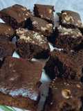 Chocolate Walnut Cake with cake premix