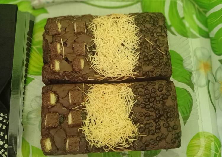 Fudgy brownies simpel