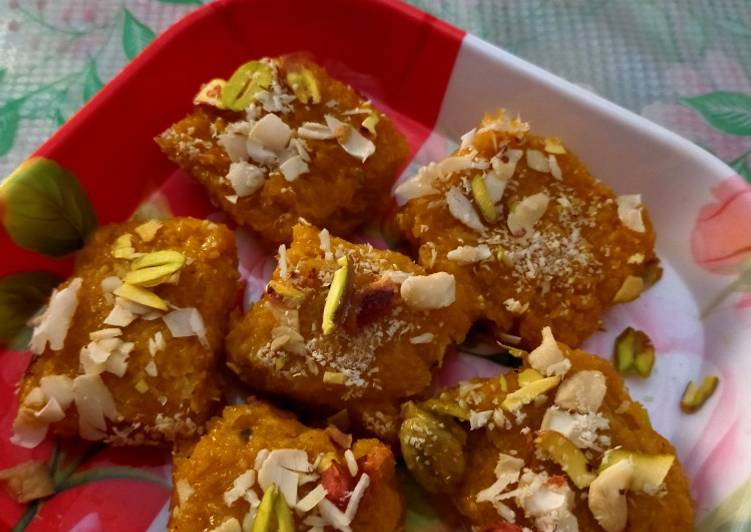 Recipe of Mawa coconut mango barfii in 21 Minutes for Mom