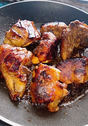 Foto resep Ayam Bakar Teflon Bumbu Simple