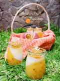 Markisa Pudding (passion fruit pudding)