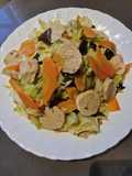 Sauteed Cabbage with Fish Balls