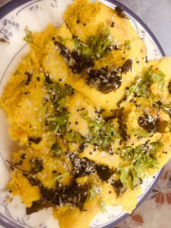 A picture of Khaman Dhokla.