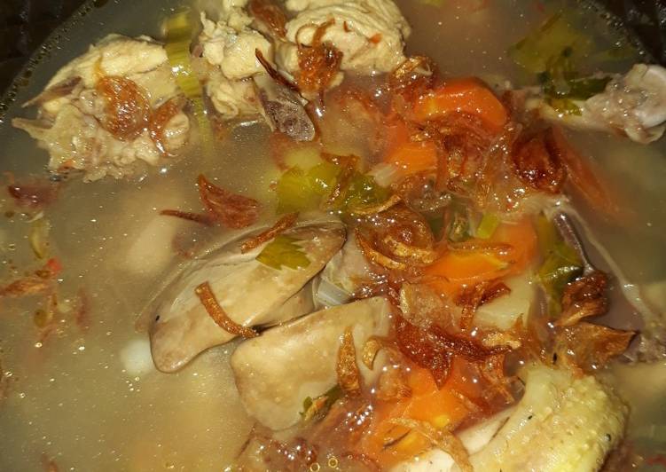 Cara Menghidangkan Sup Ayam Kampung Anti Ribet!
