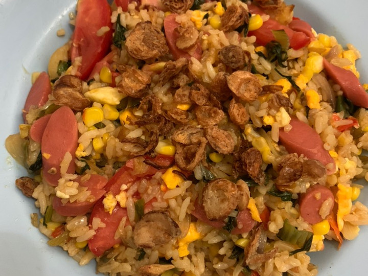 Resep Nasi Goreng Jagung Mentega Anti Gagal