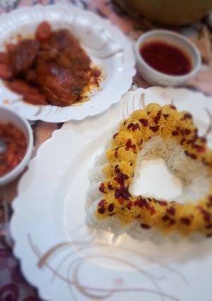 عکسی از دستور مرغ مجلسی