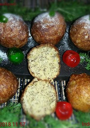 Foto resep Kue Buah Rengas Khas Jambi atau Godok-godok pisang