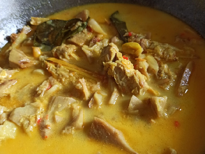 Resep Sayur nangka bersantan, Bikin Ngiler