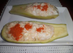 Una foto de Zuccini con choclo