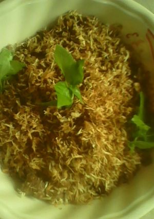 A picture of Powder milk coconut flakes.
