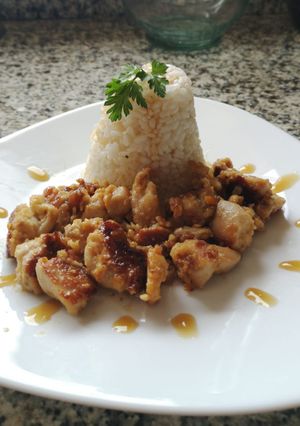 Foto principal de Pollo con naranja y salsa Teriyaki