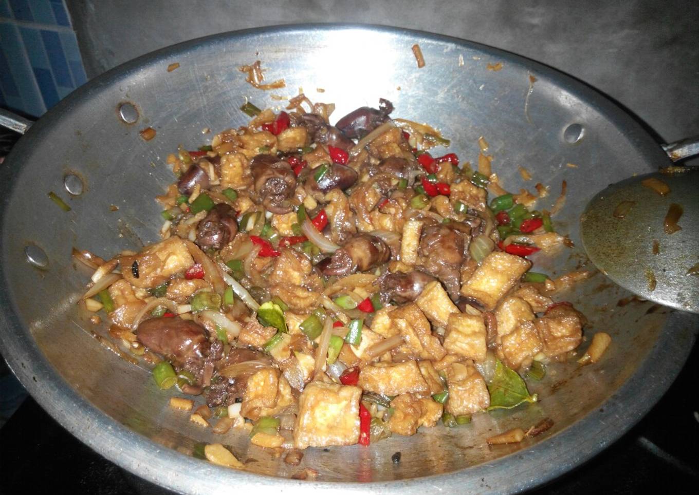 Jantung Bebek Masak Kecap Manis n Bawang Bombay 👌👌