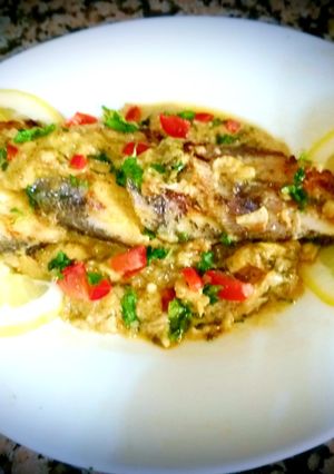 Une photo de Poisson au sauce au citron