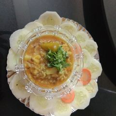 A picture of Masala fry khichadi.