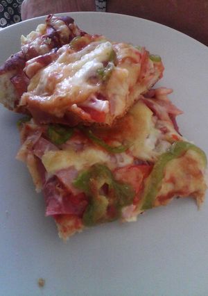 Φωτογραφία της συνταγής Super Πανεύκολη Pizza