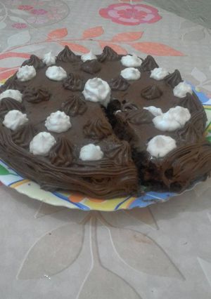 صورة لوصفة كيكة شكلاطة