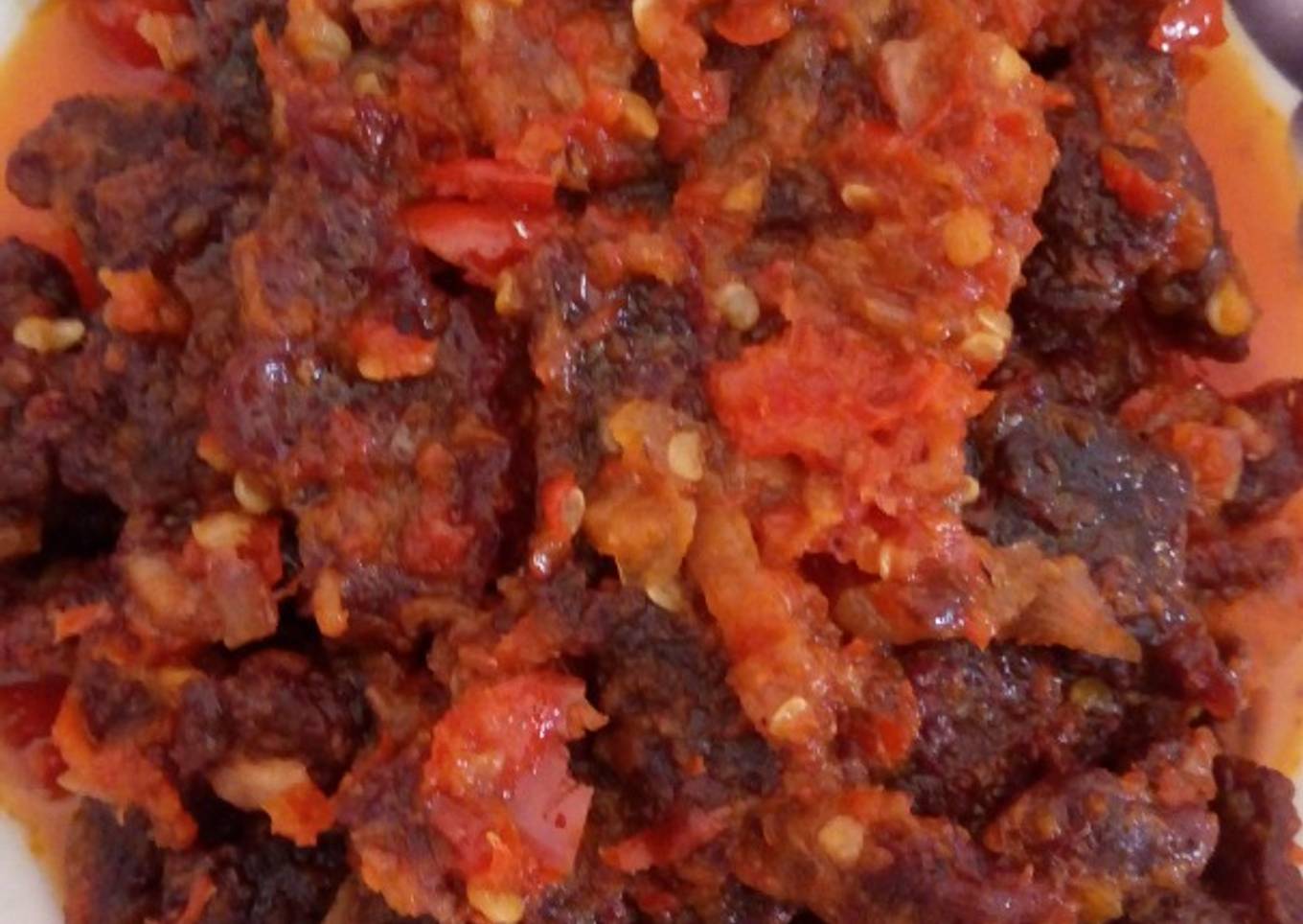 Dendeng Babi Balado