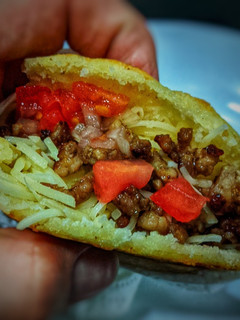 Una foto de Arepas colombianas
