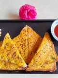 Moong dal healthy triangles